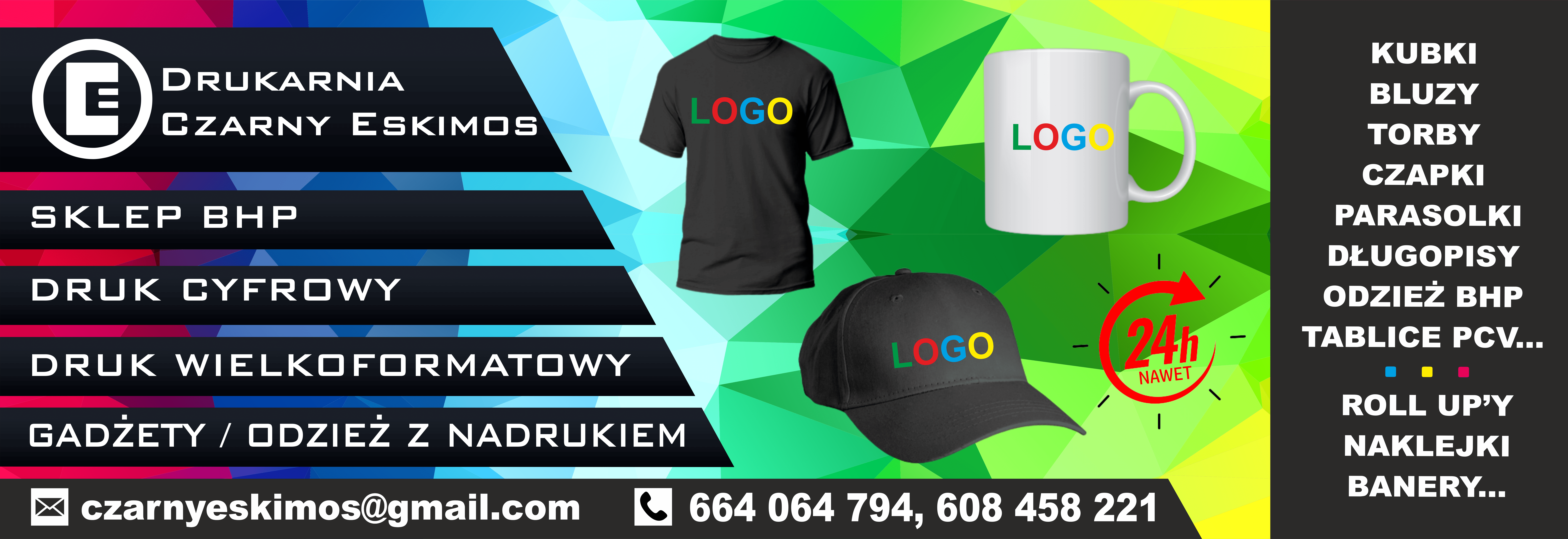 BANER WLC CZARNY ESKIMOS PNG